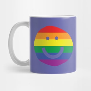 Pride Transparent Smiley Face Mug